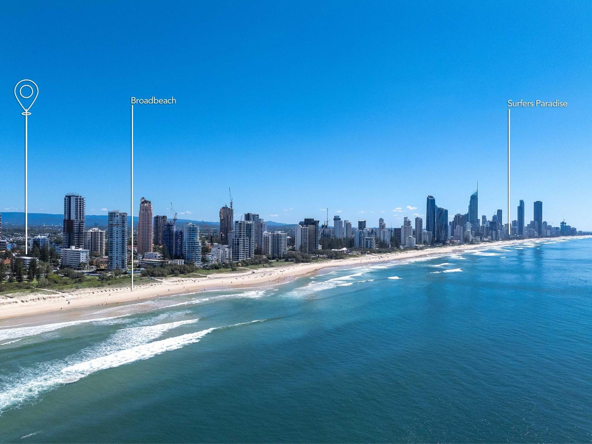 Hi Ho Beach Apartments On Broadbeach Gold Coast Luaran gambar